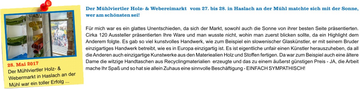 O Fotomagazin / Mhlviertler Holz- & Webermarkt in Haslach 2017